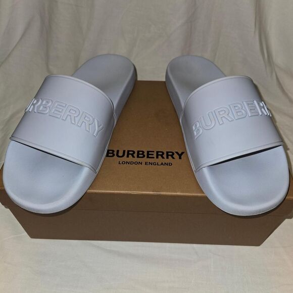 Burberry Men\'s blue Slides main image 4